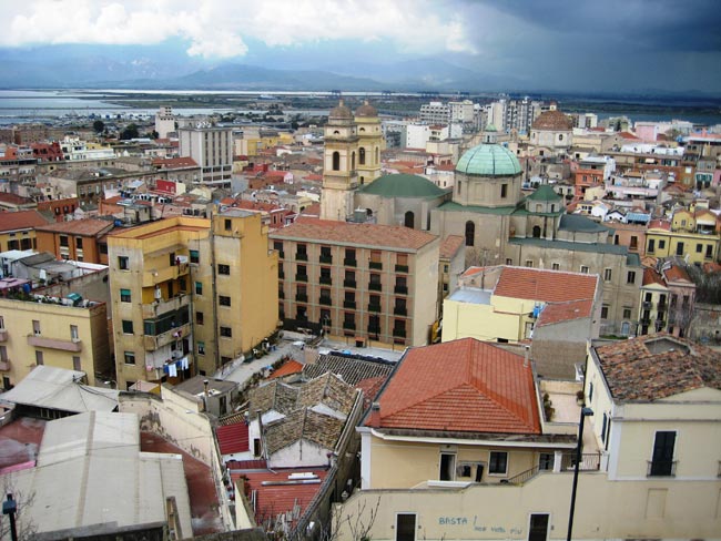 Cagliari: vista panoramica