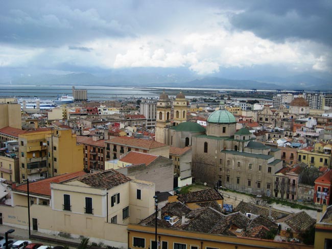 Cagliari: vista panoramica