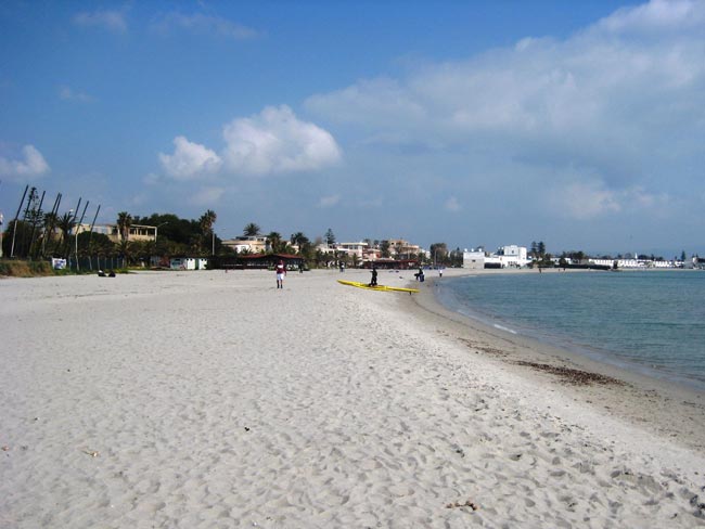 Cagliari: spiaggia del Poetto