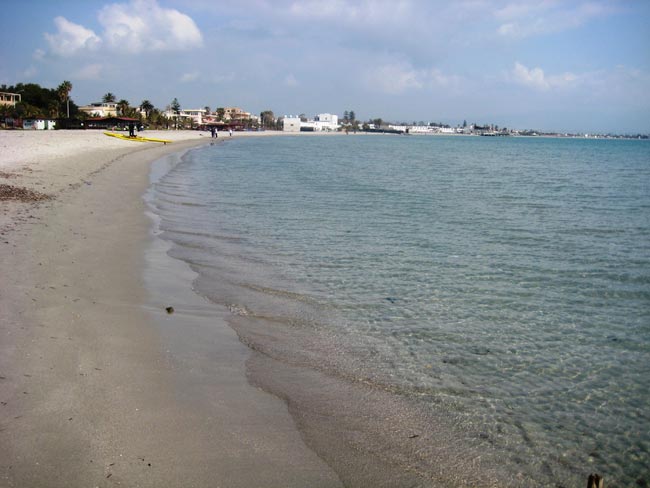 Cagliari: spiaggia del Poetto