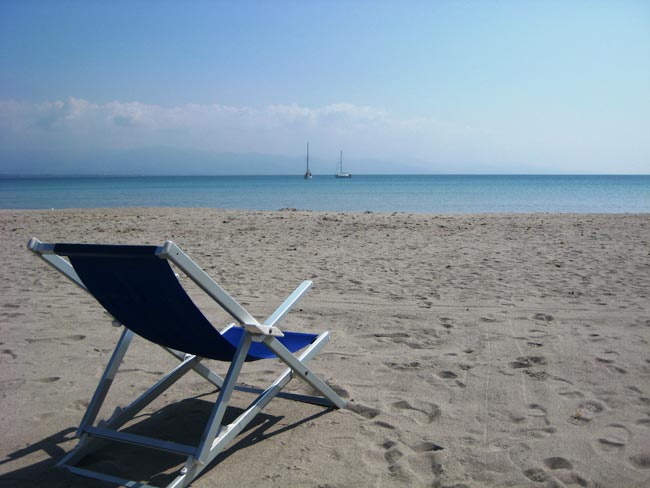 Cagliari: spiaggia del Poetto